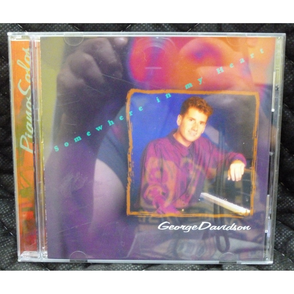 George Davidson – Somewhere In My Heart ( Music CD, 1995 ) Jazz / Pop